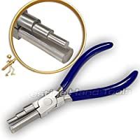 Alicates de joyería para creación de anillos metálicos - 5 x 7 x 10 mm- marca Prestige